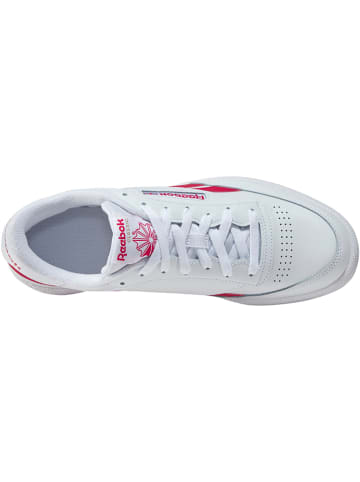 Reebok Leren sneakers "Club C Revenge" wit/rood