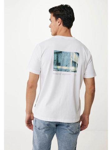Mexx Shirt in Weiß/ Hellblau