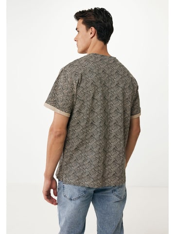 Mexx Shirt in Beige/ Schwarz
