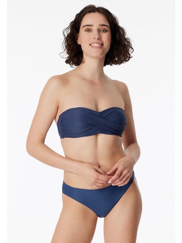 Schiesser Biustonosz bikini w kolorze granatowym