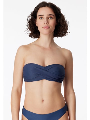 Schiesser Biustonosz bikini w kolorze granatowym