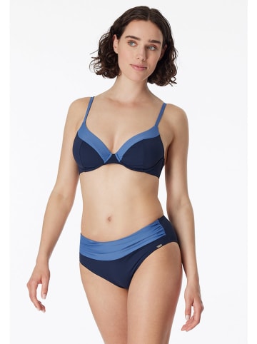 Schiesser Bikini w kolorze granatowym
