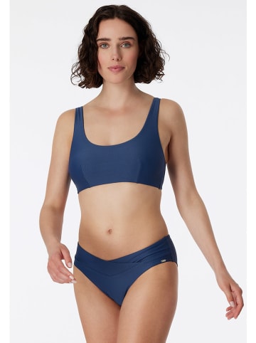 Schiesser Bikinitop donkerblauw