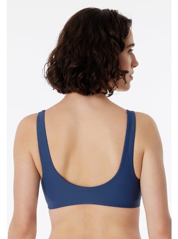 Schiesser Bikinitop donkerblauw
