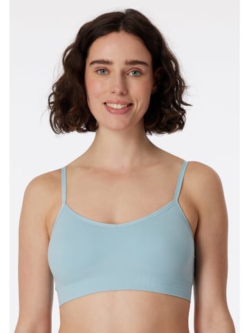 Schiesser Bustier in Hellblau