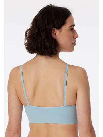 Schiesser Bustier in Hellblau