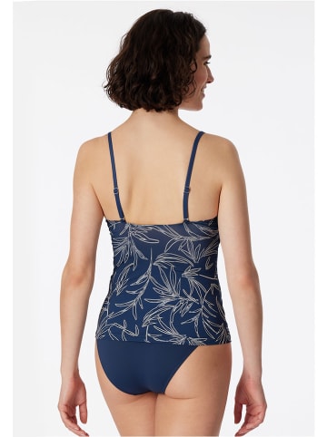 Schiesser Tankini w kolorze granatowym