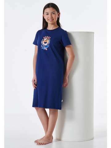 Schiesser Koszula nocna w kolorze granatowym