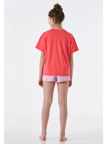 Schiesser Pyjama in Koralle/ Rosa