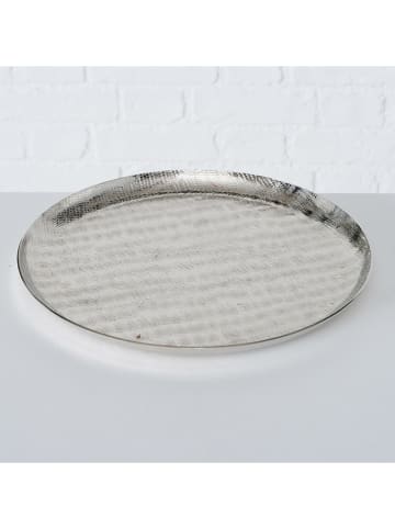 Boltze 2er-Set: Dekotabletts "Passia" in Silber