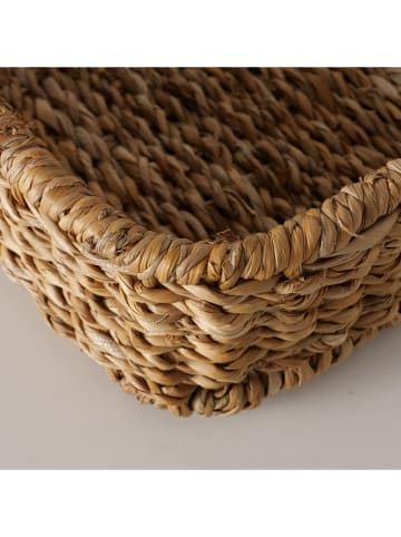 Boltze Decoratief dienblad "Sophy" lichtbruin - (B)40 x (H)8,5 cm