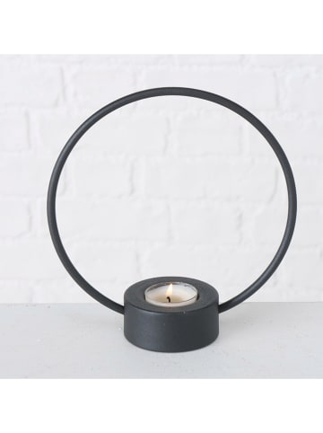 Boltze Świeczniki (3 szt.) "Rumba" w kolorze czarnym - wys. 20 cm