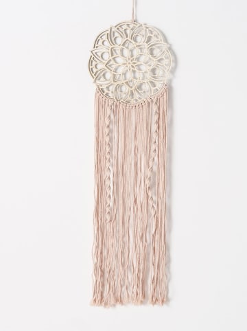 Boltze 2er-Set: Traumfänger "Chakra" in Beige/ Creme - (H)86 cm