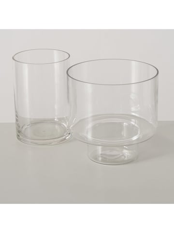 Boltze Windlicht "Elano" transparant - (H)30 x Ø 15 cm