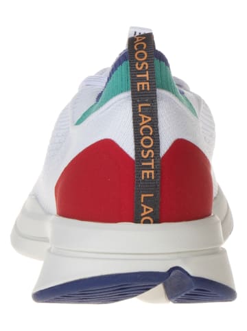 Lacoste Sneakers wit/rood