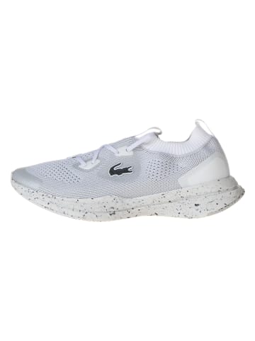 Lacoste Sneakersy w kolorze szaro-białym