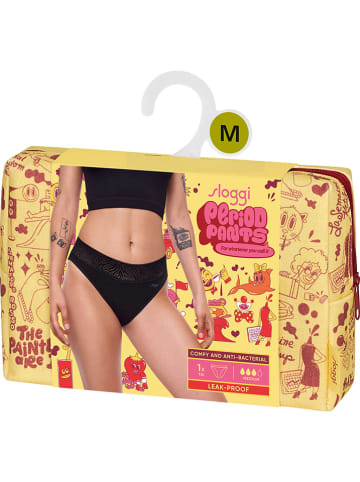 Sloggi Menstruatiehipster zwart