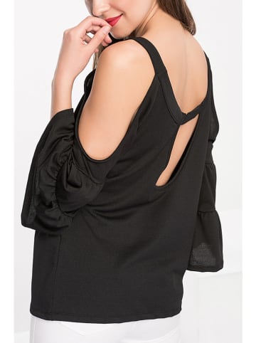 Milan Kiss Bluse in Schwarz