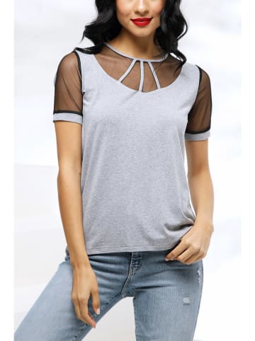 Milan Kiss Shirt in Hellgrau