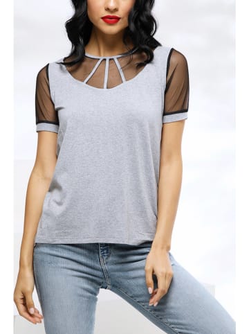 Milan Kiss Shirt in Hellgrau