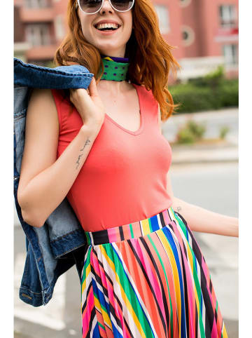 Milan Kiss Top in Koralle