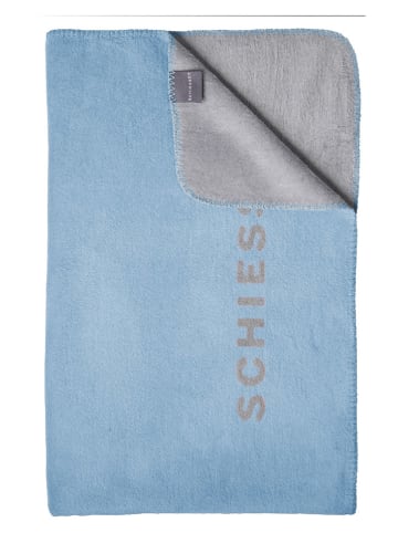 Schiesser Wohndecke "Klara" in Hellblau