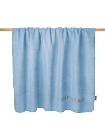 Schiesser Wohndecke "Klara" in Hellblau