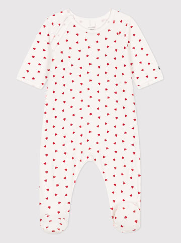 PETIT BATEAU Pyjama in Creme
