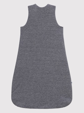 PETIT BATEAU Babyslaapzak donkerblauw/wit