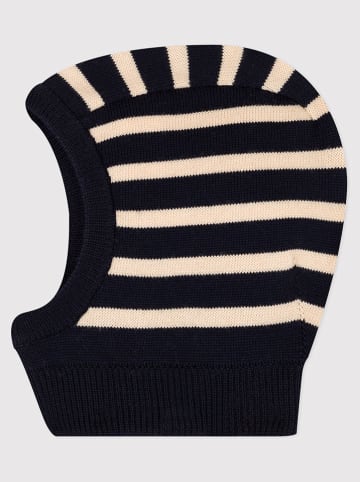 PETIT BATEAU Bivakmuts donkerblauw/crème
