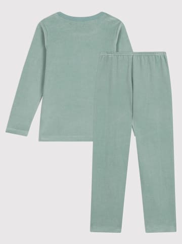 PETIT BATEAU Pyjama in Grün