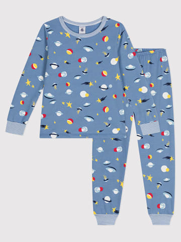 PETIT BATEAU Pyjama in Blau