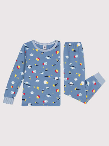 PETIT BATEAU Pyjama in Blau