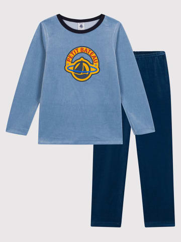 PETIT BATEAU Pyjama in Blau