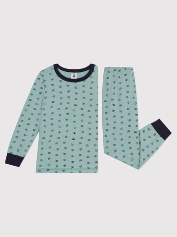 PETIT BATEAU Pyjama in Türkis