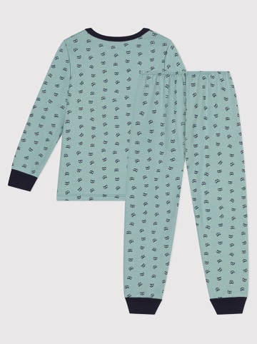 PETIT BATEAU Pyjama in Türkis