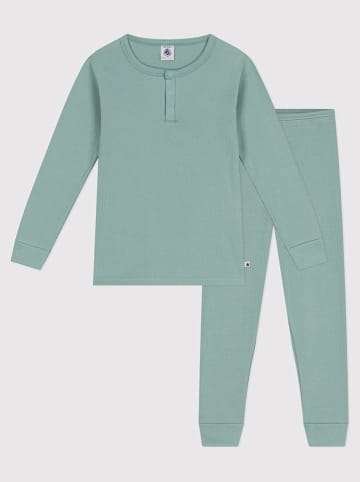 PETIT BATEAU Pyjama turquoise