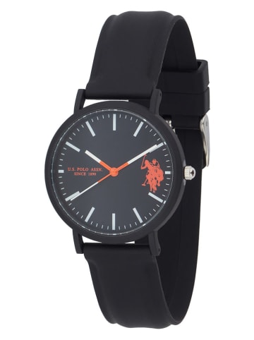 U.S. Polo Assn. Zegarek kwarcowy w kolorze czarnym