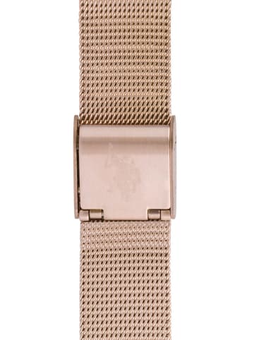 U.S. Polo Assn. Quarzuhr in Gold/ Creme