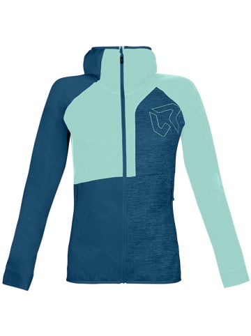 ROCK EXPERIENCE Fleece vest "Headwall" turquoise