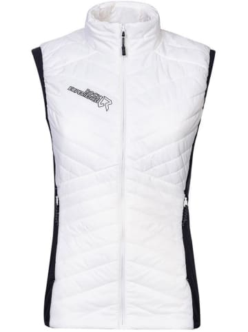 ROCK EXPERIENCE Hybride bodywarmer "Eco Manitoba" wit/zwart