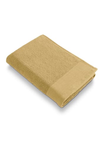 Walra Ręcznik prysznicowy "Soft Cotton" w kolorze żółtym