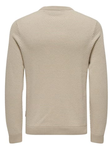ONLY & SONS Pullover in Beige