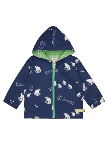 loud + proud Jas donkerblauw/wit/groen