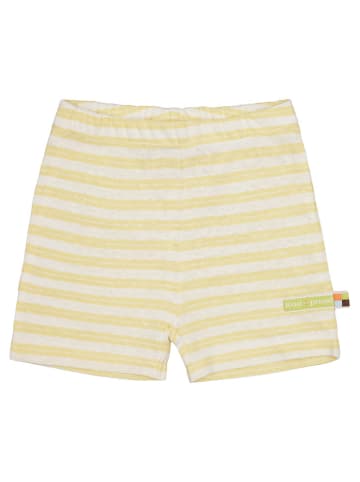loud + proud Shorts in Gelb/ Weiß
