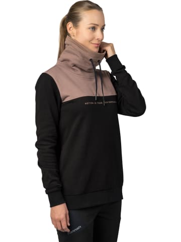 Hannah Bluza "Sibele" w kolorze jasnobrązowo-czarnym