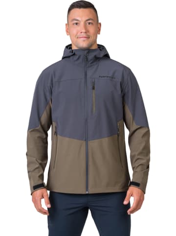 Hannah Softshelljacke "Shelton Lite" in Dunkelblau/ Khaki