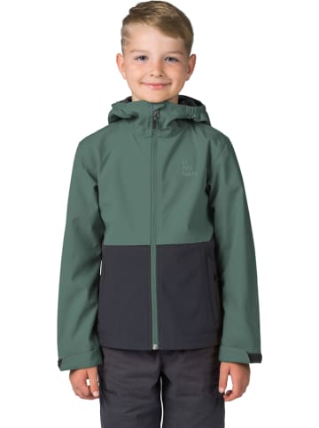 Hannah Softshelljacke "Wat" in Grün/ Anthrazit