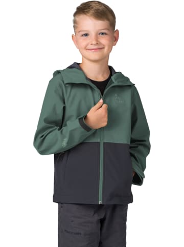 Hannah Softshelljacke "Wat" in Grün/ Anthrazit