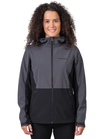 Hannah Softshelljacke "Zury Lite" in Anthrazit/ Grau